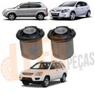 Kit Bucha Bandeja Dianteira Tucson Sportage I30 Cerato Magentis Carens