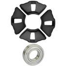 Kit Bucha Coxim Coroa, Rolamento Coroa 6004 Sudown Max