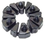 Kit Bucha Coxim Da Coroa Yamaha Fazer 250 Lander 250 6 Peças