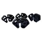 kit bucha coxim nylon 4 peças coroa 125/150/160 2004 a 2024