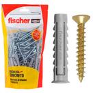 Kit Bucha De Nylon Sx 8mm Fischer C Aba E Parafuso 10 Peças