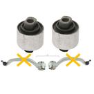 Kit Bucha Externa Braço Dianteiro AUDI A4 A6 A8 1998 2013 Passat Kit Bucha Externa Braço Dianteiro AUDI A4 A6 A8 1998 2013 Passat