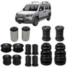 Kit Bucha Feixe Mola Amortecedor Batente Completo Fiat Doblo