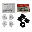 Kit Bucha Fixadora Paralama + Coxim Cg Titan 150 Honda