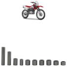 Kit Bucha Garfo Pro Link CRF 150F 2003 2004 2005 2006 2007 2008 2009 2010 2011 2012 2013 2014 A 2015 10 Peças