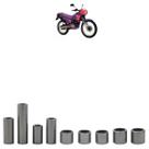 Kit Bucha Garfo Pro Link NX 200 1993 1994 1995 1996 1997 1998 1999 2000 A 2001 9 Peças