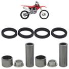 Kit Bucha Garfo Traseiro Retentores CRF 150R 2007 2008 2009 2010 2011 2012 2013 2014 2015 2016 2017 2018 2019 2020 2021 A 2022 10 Peças