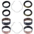 Kit bucha interna externa atrito deslizante do garfo bengala XR250 Tornado bronzina com trava retentor e guarda pó
