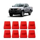 Kit Bucha PU Anti Ruido Mola Traseira L200 Gl/gls/outdooor