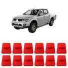 Kit Bucha PU Anti-ruído Separador Mola L200 Sport 2003 Á 2012