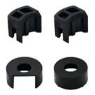 Kit Bucha Reparo Tampa Traseira Dobradiça S10 1995 96 97 98 99 00 a 2011 4pçs