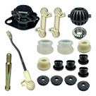 Kit Buchas Alavanca Câmbio E Trambulador Vw Golf Polo Kit Buchas Alavanca Câmbio E Trambulador Vw Golf Polo
