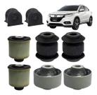 Kit Buchas Bandeja Dianteira + Eixo + Honda Hrv 2015 A 2021