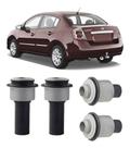 Kit Buchas Quadro Agregado Sentra 2008 Até 2013