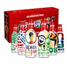 Kit Budweiser Celebration 6 unidades 330ml garrafas alumínio Edição Limitada