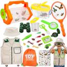 Kit Bug Catcher TOY Life Kids Explorer com traje de safári