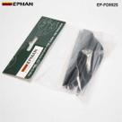 Kit Bumper Adesivo Spoiler Lateral Aerodinâmico Epman 4 Unidades - Fibra de Carbono