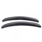 Kit Bumper Adesivo Spoiler Para-lama Aerodinâmico 10" Epman 2 Unidades - Fibra de Carbono
