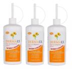 Kit c/03 - acidos graxos essencias 200ml (dermaex) - nutriex