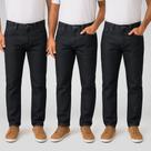 Kit C/ 03 Calças Jeans Serviço Básica Algodão