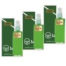 KIT C/ 03 Deo SPRAY colônia Unissex Mauá Vert 120ml