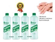 KIT c/ 04 LUTEX 500ml Acetona - Removedor de Esmalte a Base de Acetona