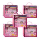Kit C/ 05 Livro-Box - Princesas - Desenhos e Atividades C/ Canetas E Acess. Festas - Bee