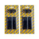 Kit C/ 06 Dobradiça Porta Merkel Pretas 3.1/2