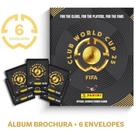 Kit C/ 1 Álbum Brochura 6 Envelopes De Figurinhas CLUB WORLD CUP 25