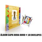 Kit C/ 1 Álbum Copa Do Mundo 2026 Capa Ouro + 10 Envelopes (70 figurinhas) FIFA Word Cup 2026 Kit C/ 1 Álbum Copa Do Mundo 2026 Capa Ouro + 10 Envelopes (70 figurinhas) FIFA Word Cup 2026