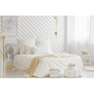 Kit C/10 Barras Boiserie/Ripado de Poliestirenom2 10mmX2,5cmX2m 20m