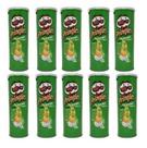 Kit C/10 Batatas Pringles 120g - Sabor Creme Cebola 120g