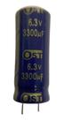 Kit C/ 10 Capacitor Eletrolítico 3300uf 6.3v 10x25mm Kit C/ 10 Capacitor Eletrolítico 3300uf 6.3v 10x25mm