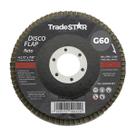 Kit C/ 10 Disco Flap Reto Porcelanato Piso G 60 4.1/2 115