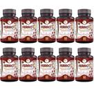 KIT C/10 Ferro Vitamina C Quelado Premium 60 Cáps - Fits Life KIT C/10 Ferro Vitamina C Quelado Premium 60 Cáps - Fits Life