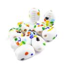Kit c/ 10 Firmas de Búzios 22 mm Sete Linhas Murano Guias