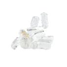 Kit c/ 10 Firmas Desenhada 17mm Iansã Branca Murano Guias Kit c/ 10 Firmas Desenhada 17mm Iansã Branca Murano Guias