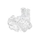 Kit c/ 10 Firmas Desenhada 17mm Xangô Branco Murano