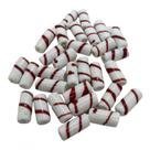 Kit c/ 10 Firmas Lisa 22mm Branco e Vermelho Murano Guias