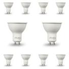 Kit c/10 lamp led dicroica 7w 6000k gu10 127v dimerizavel Kit c/10 lamp led dicroica 7w 6000k gu10 127v dimerizavel
