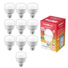 Kit C/10 Lâmpada Super Led Ourolux 20w 6500k Luz Branca Fria