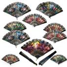 Kit C/ 10 Leques C/ Varias Estampa Diversas