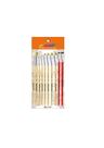 Kit C/ 10 Pinceis Artisticos para Tecido Tela Papel Castelo