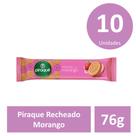 Kit c/10 Piraque 76G Recheado Morango Kit c/10 Piraque 76G Recheado Morango