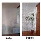 Kit C/ 10 Placas Revestimento Parede Alto Relevo Painel 3d (montanha branco)