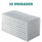 Kit C/10 Refil Limpa Tudo Fibra Branca Macia