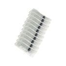 Kit c/ 10 seringas descartáveis 60ml s/ ag bico luer slip