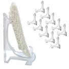 Kit c/10 Suportes 9cm p/ Livros Discos Pratos Decorativos Kit c/10 Suportes 9cm p/ Livros Discos Pratos Decorativos