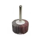 Kit c/ 10PC Roda de Lixa Grao 120 75x25 Haste 6.3mm - Dis-Flex