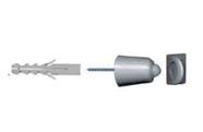 Kit c/ 10PT Batente Fixador Fischer S8 Branco 01 Unidade 146 - Fischer